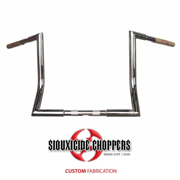 Siouxicide Choppers Street Glide Handlebars - For 2008-2013, 1 1/2 in, 16 in, Black