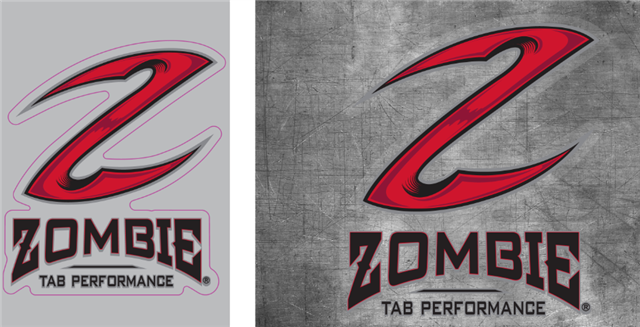 Tab Performance TAB Decal Die Cut Sticker - Black TAB Decal TAB-DECAL-BLK-TAB