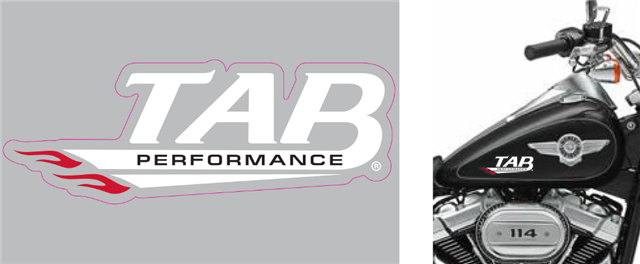 Tab Performance TAB Decal Die Cut Sticker - Black TAB Decal TAB-DECAL-BLK-TAB
