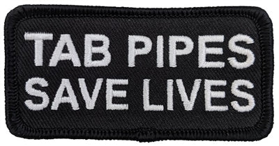 Tab Performance TAB Pipes Save Lives Patch TAB-PIPES-SAVE-LIVES-PATCH