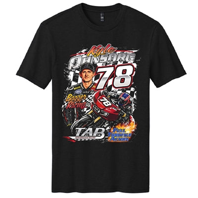 Tab Performance District Perfect Blend CVC Tee with Racing Rider Kyle Ohnsorg - Four XL (Low Inventory) TAB-RACE-T-SHIRT-4XL-FOUR-XL