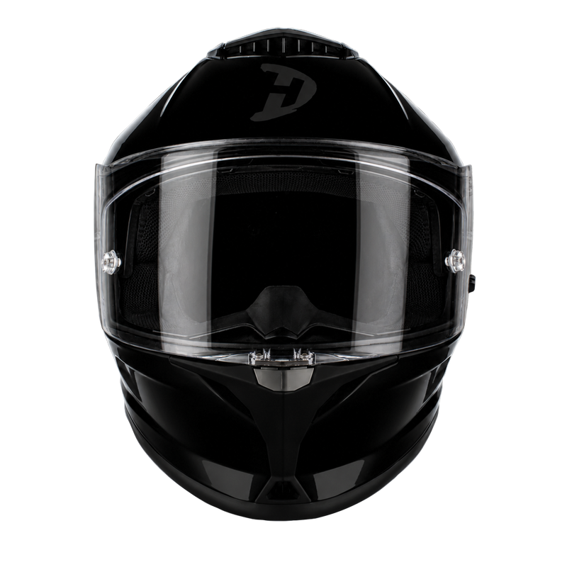 D.O.T. & ECE Daytona Viper- Hi-Gloss Black