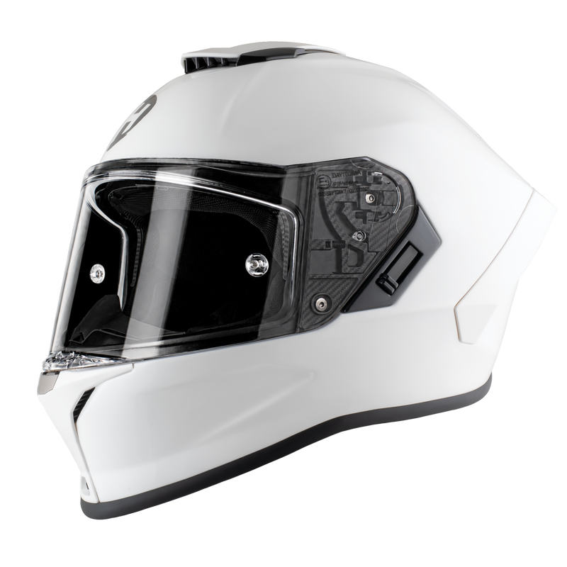 D.O.T. & ECE Daytona Viper- Hi-Gloss White