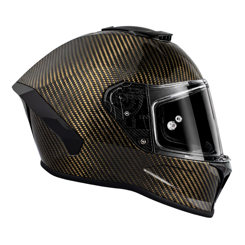 D.O.T. & ECE Daytona Viper- Gold Carbon Fiber