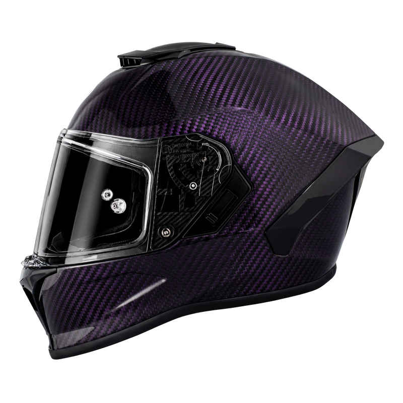D.O.T. & ECE Daytona Viper- Purple Carbon Fiber