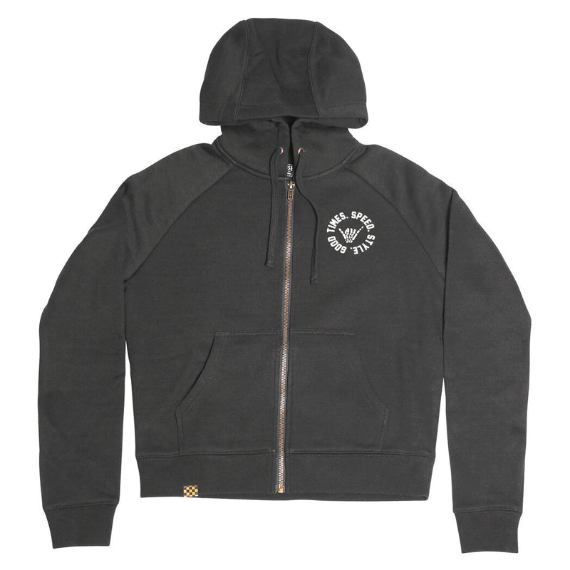 Fasthouse Women's Dust TO Dust Hooded Zip-up