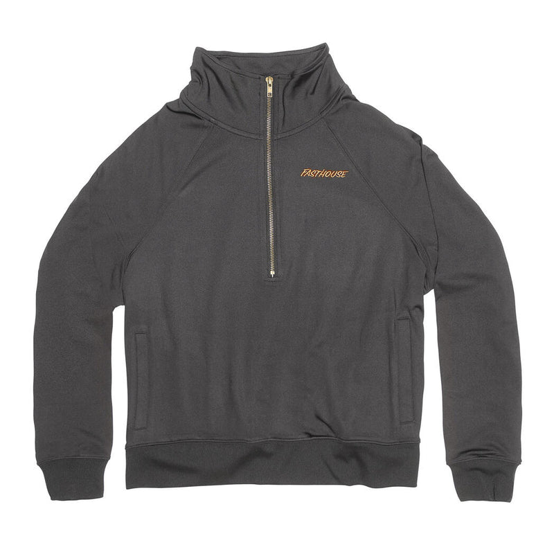 Fasthouse Women's Estrella Half ZIP Fleece 3297-7205-77 175004-00-04 - Black - XL