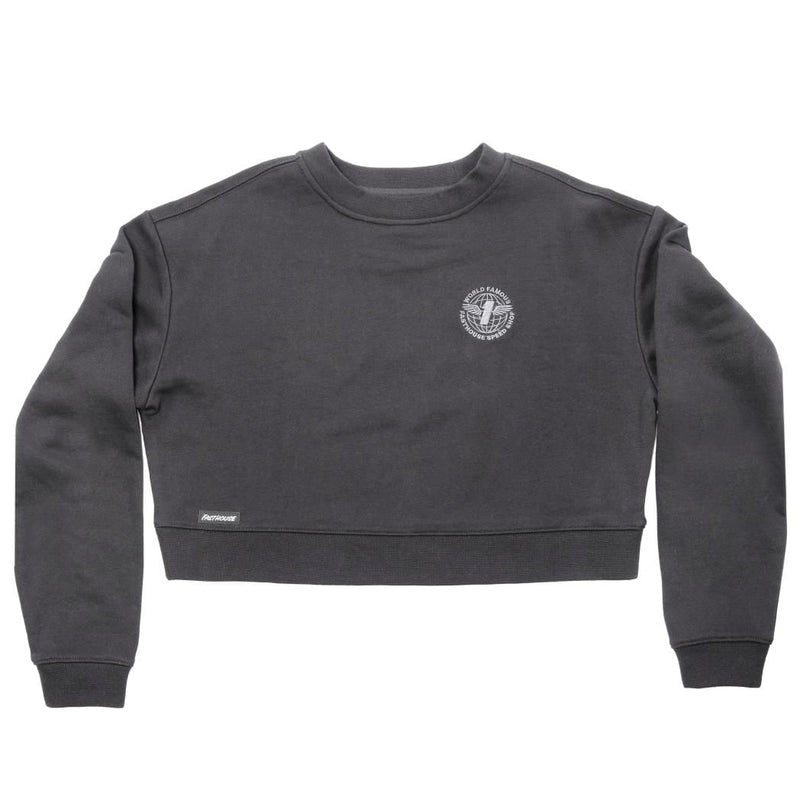 Fasthouse Women's Renown Crew Neck Crop Pullover
