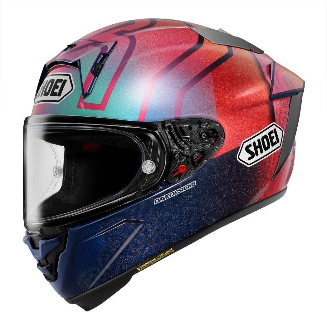 新品　SHOEI X-Fifteen　MARQUEZ HOLI Shoei X-fifteen Marquez Holi - SpazCycle