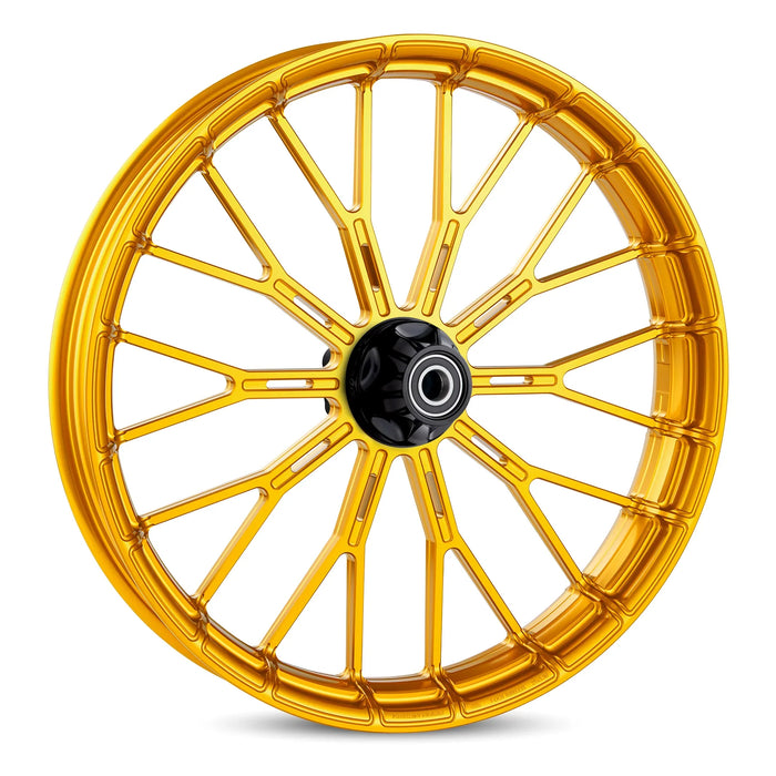 ARLEN NESS 0210-0360 71-547 Y-Spoke Rim - FRONT - Gold - 21"x3.50"