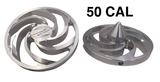 Tab Performance Zombie Ring Inserts With Torque Cones 5" For Installation In 5" 50 Cal Tips - 991-3501 For Harley Motorcycles 2015-2022