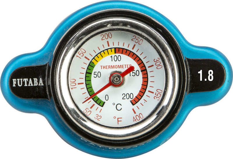 Fire Power Radiator CAP W Temperature Gauge Japanese Models - 012314514 For Yamaha Dirt Bikes 1990-2019 | Kawasaki Dirt Bikes 1990-2019