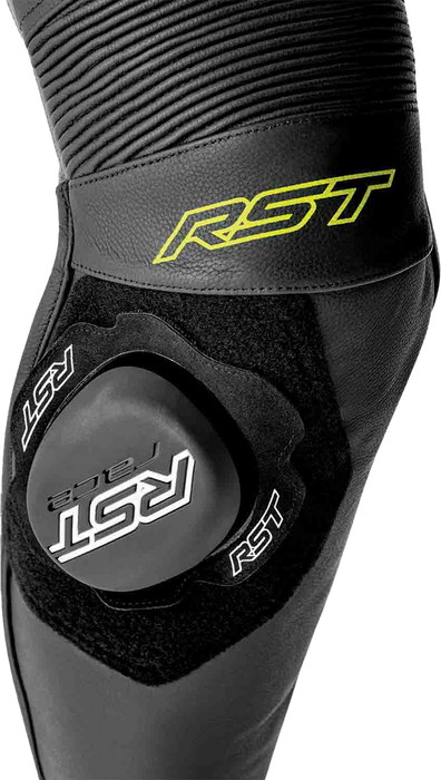 Rst 556-3604242 103604F.YEL-42 S1 D3O SUIT BLK/GRY/FLO YEL LEATHER MD