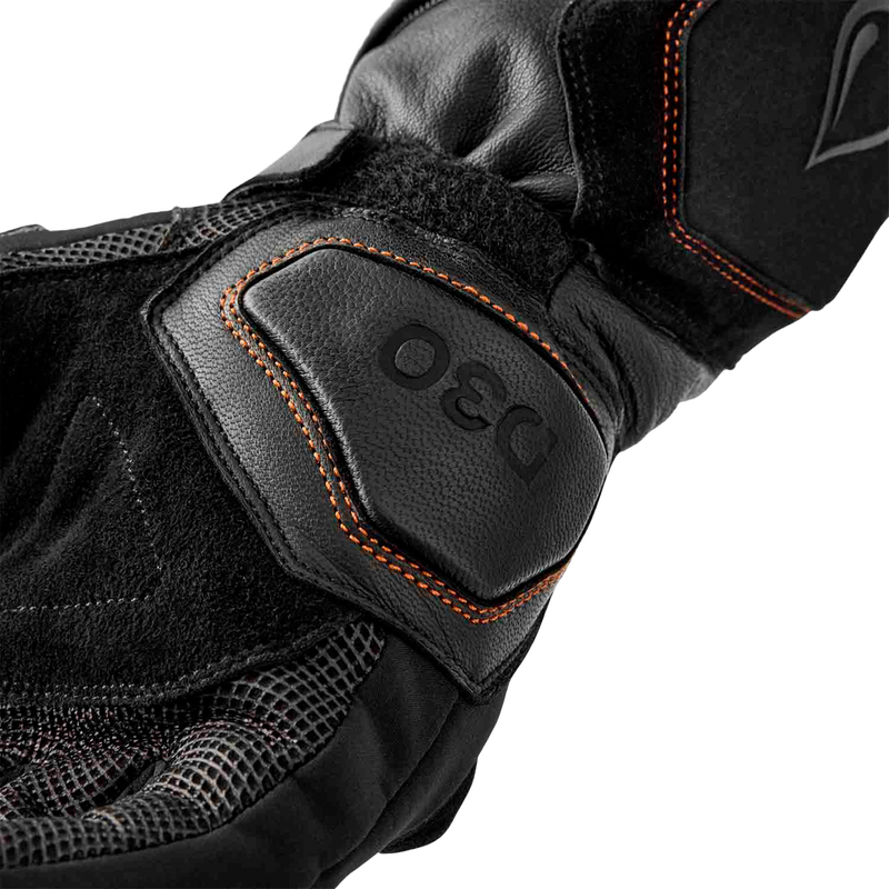 Rst 556-3704007 103704BLK-07 WOMENS ARTIC D3O WP GLOVE BLACK TEXTILE MD