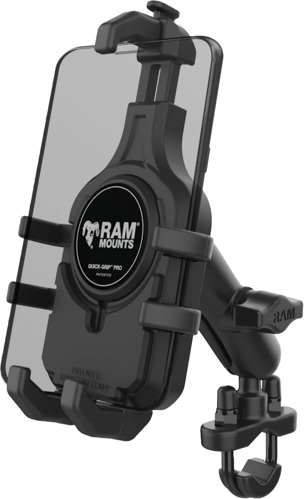Ram Mounts 71-7085 RAM-B-149Z-PD5U QUICK-GRIP PRO HANDLEBAR PHONE MOUNT MED