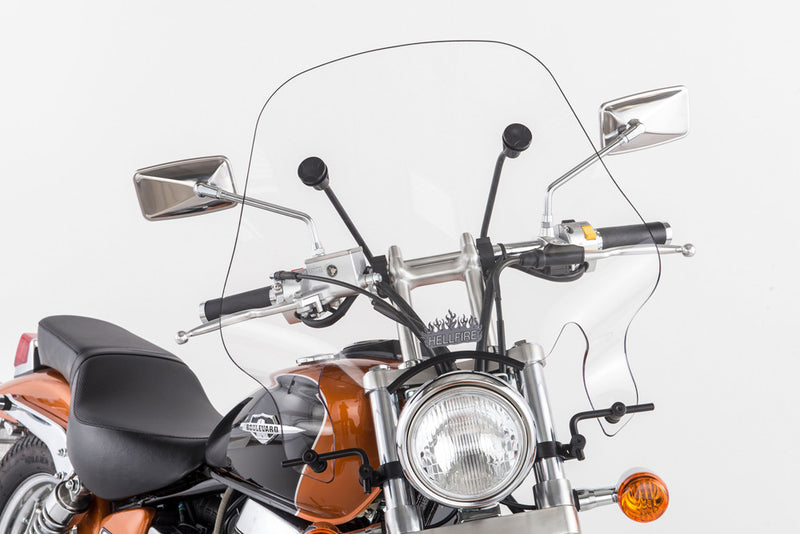 Slipstreamer 56-6515 SS-24V-C SS-24-V HELLFIRE WINDSHIELD CLEAR 18"22"