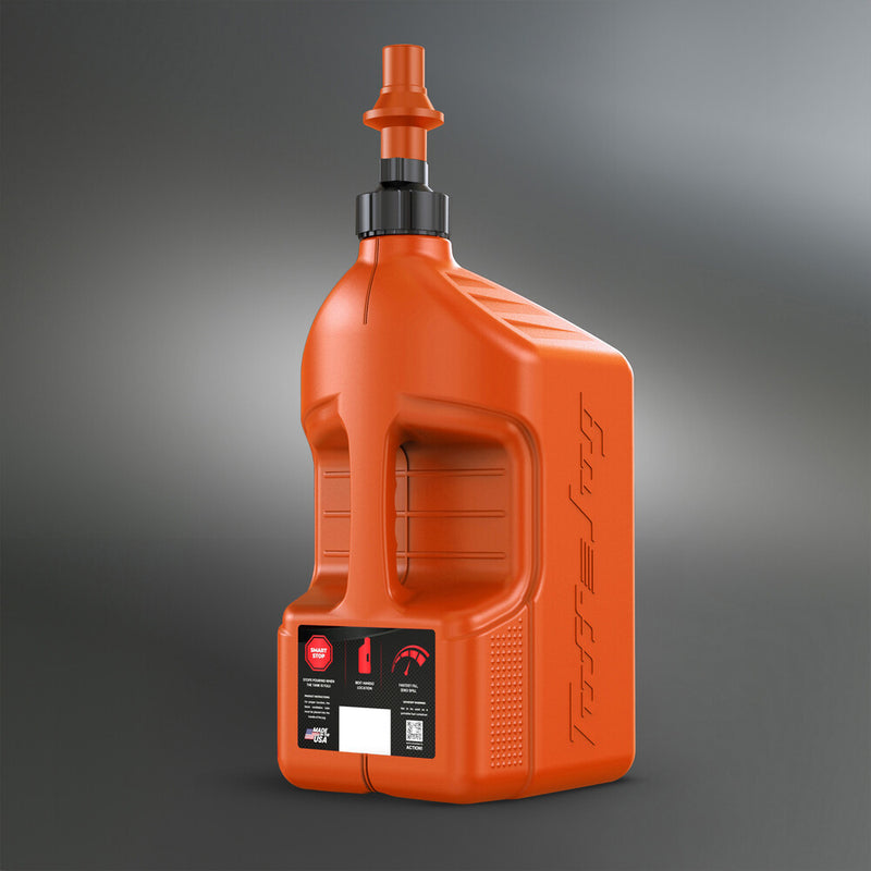 Tuff Jug 28-1173 OUORVS20 UTILITY CONTAINER ORANGE W/ ORANGE CAP 5 GAL