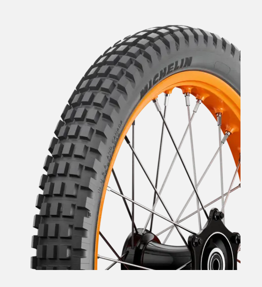 Michelin 87-9553 06214 TIRE X11 TRIAL COMPETITION FR 2.75-21 45M BIAS TT