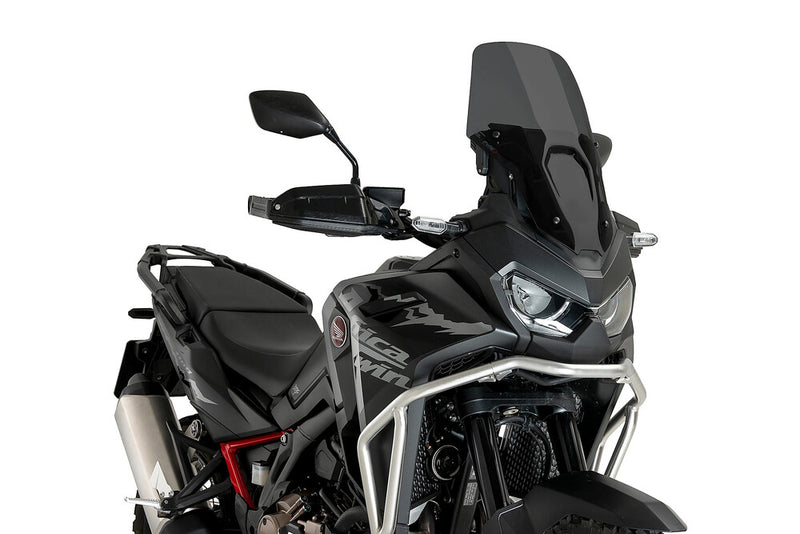 Puig Hi-Tech Parts Windscreen Touring Dark Smoke - 21395F Honda Africa Twin / CRF1100L Africa Twin 2020-2022