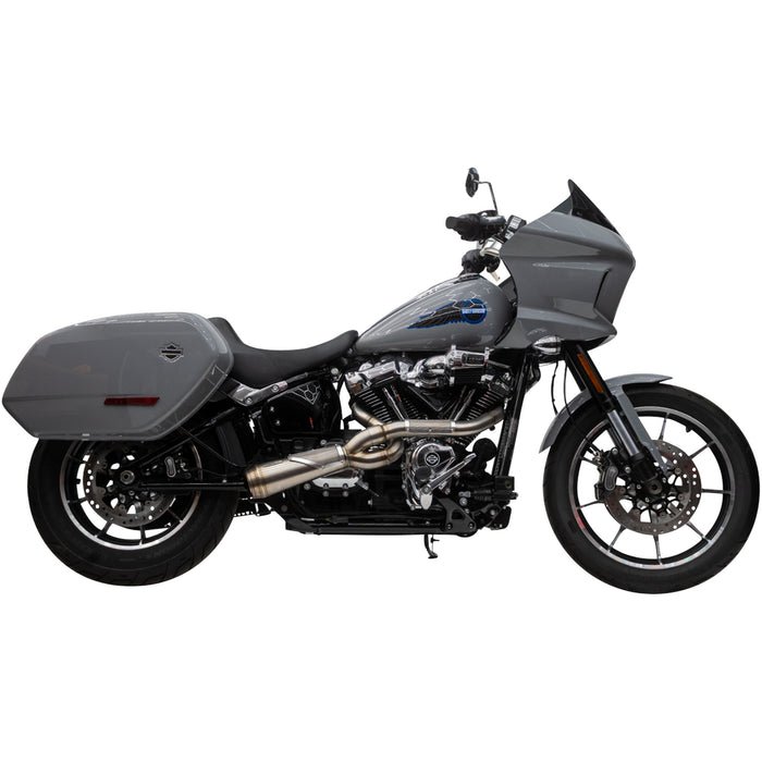 TRASK 1800-2792 TM-5132 2-into-1 Big Sexy Exhaust System stainless - m8 softail