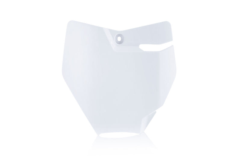 Acerbis Front Number Plate White - 2449406811 KTM SX 65 2016-2024