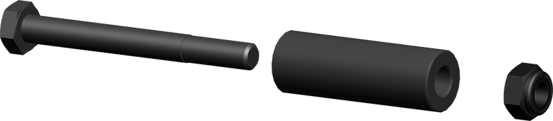 Kfi Products 10-0055 RK-POM-VW REPLACEMENT SE ROLLER KIT VERTICAL WIDE