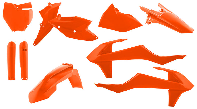 Acerbis Full Plastic Kit Orange - 2421065226 KTM Dirt Bikes 2016-2018