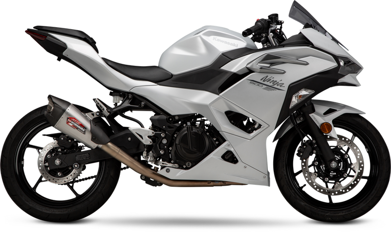 Yoshimura Exhaust Race AT2 FS SS SS CF - 14730AP520 Kawasaki Ninja 500 2024-2025