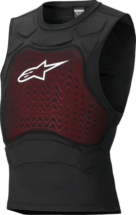 Alpinestars 482-00177L 6500726-12-L BIONIC PLASMA LT PROTC VEST BLACK/WHITE LG