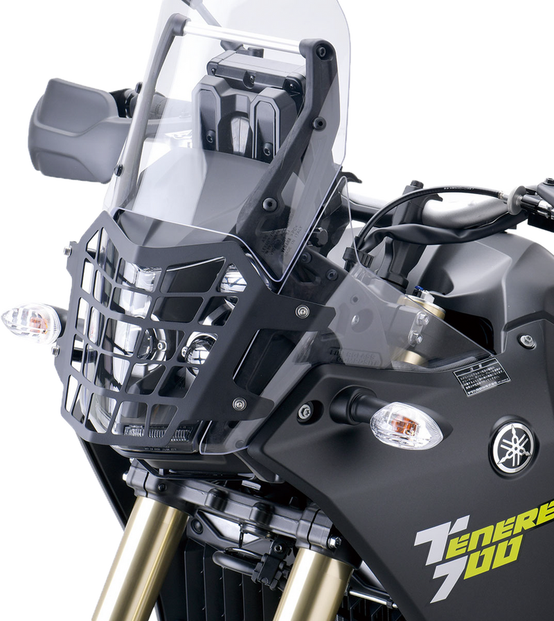 Zeta Headlight Guard Black - ZE52-4410 Yamaha 1200 Super Tenere / Tenere 700 2020-2022