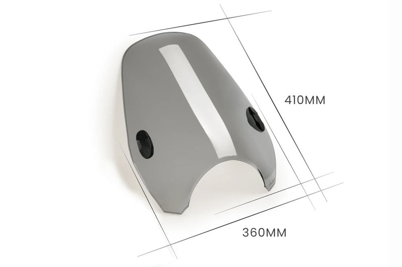 Puig Hi-tech Parts 561-0336S 0336H WINDSCREEN CUSTOM II SMOKE