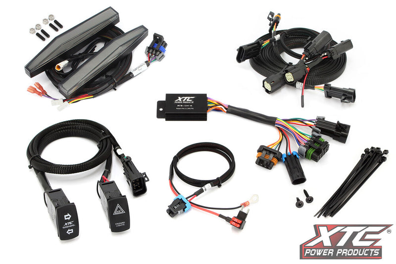 Xtc Power Products Auto Turn Signal Kit W Horn AND Front DRL Lights CAN Mahindra ATV UTV Models - ATS-ROX-M6-DRL Mahindra ATV/UTV Models 2019-2020