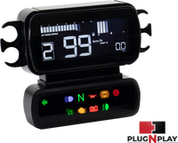 Koso North America 27-57012 BA080010 D2 HUD GAUGE `04-13 FXD XL FXST