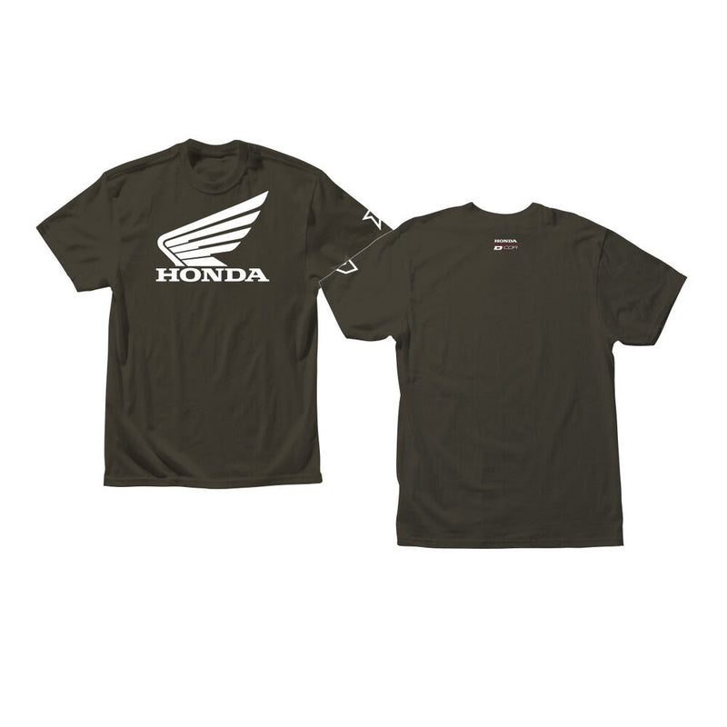 D'cor Visuals D-Cor Honda Wing II T-Shirt Black MD - 80-116-2