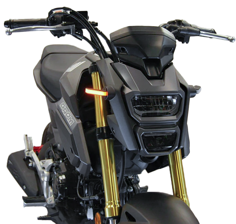 New Rage Cycles Front LED Turn Signals - GROM-FB Honda Grom / Grom 125 / MSX125SF Grom 2013-2020