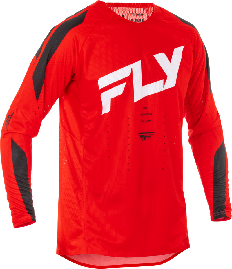 Fly Racing 378-122M 378-122M EVOLUTION DST JERSEY RED/WHITE/BLACK MD