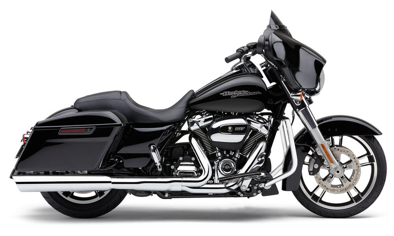 Cobra 909-Twins 4" Slip-ONS Chrome FLH FLT - 6108 For Harley Touring 2017-2026