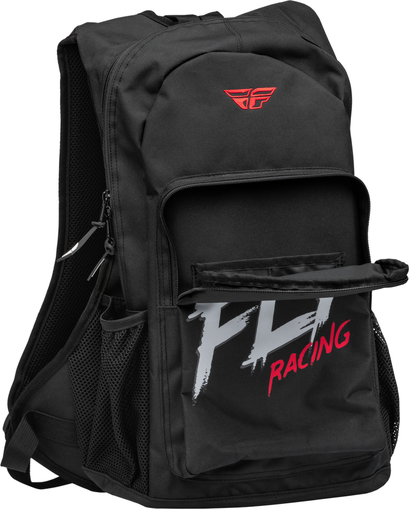 Fly Racing Jump Pack Backpack Black White