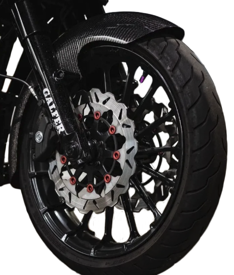 Hofmann Designs Carbon Fiber MID-Lgth Fender Front 19" FLH - HDCF-6005 For Harley Touring 1986-2013