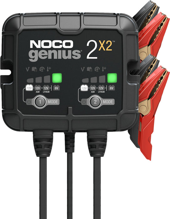 Noco Genius 56-11025 GENIUS2X2 2 BANK 2X2 CHARGER