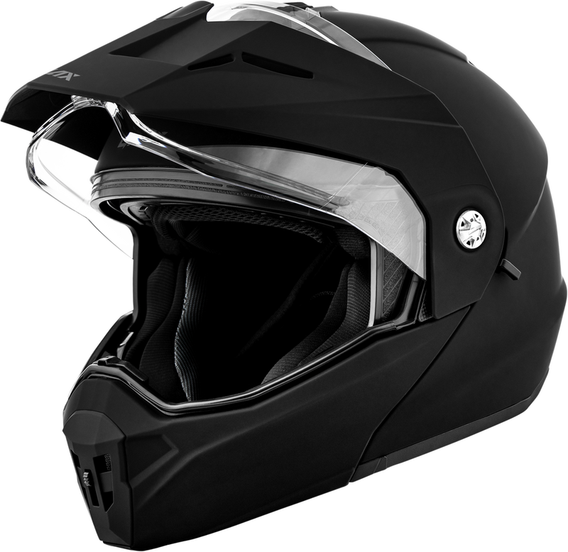 Gmax 72-7531S M1740074 MD-74 SOLID HELMETS MATTE BLACK SM