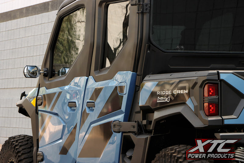 Xtc Power Products Side View Mirror Kit SIX12 LIT - SIX12-A-RIDGE Kawasaki ATV/UTV Models 2024-2025