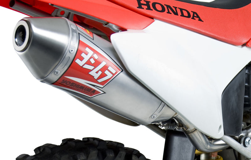 Yoshimura RS-2 Header Canister END CAP Exhaust System SS-AL-SS - 222300C350 Honda CRF230F 2003-2017