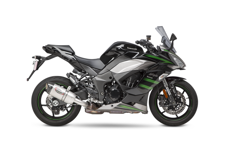 Yoshimura Exhaust Street Alpha Slip-ON SS SS - 14161BP520 Kawasaki Ninja 1000SX 2022-2023