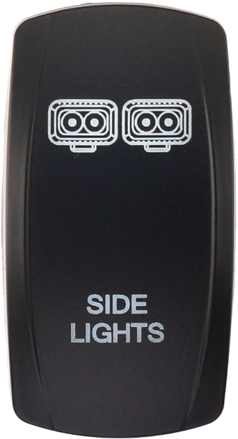 Xtc Power Products Dash Switch Rocker Face Side Litghts - SW00-00112019