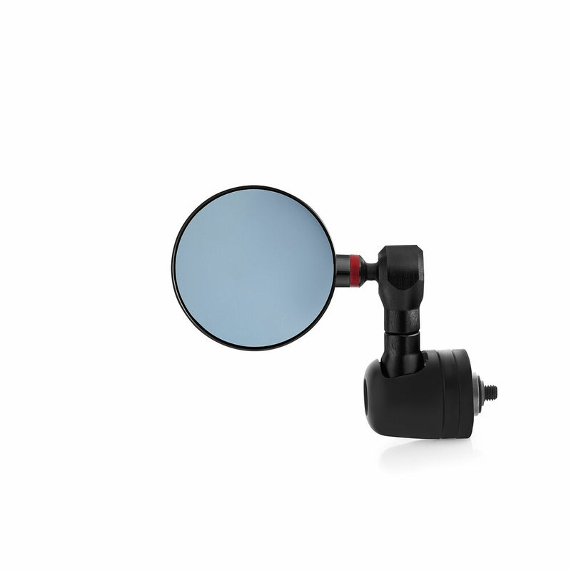 Rizoma Mirror SPY-R 57MM Black Each - BS185B For Triumph Speed / Street / Trident 2023 | Kawasaki Ninja / 650 2023-2024 | KTM 1290 Super Duke 2023