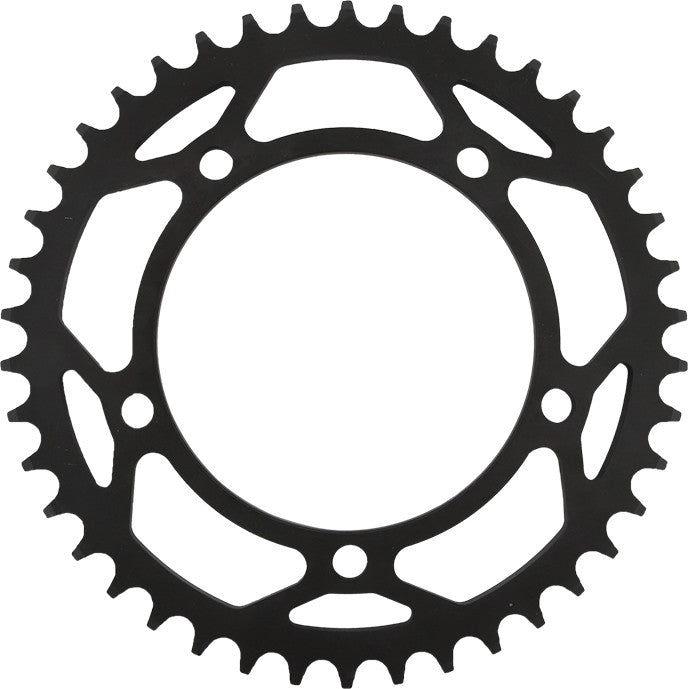 Supersprox Rear Sprocket Steel 42T-530 Black - RFE-1800-42-BLK For Suzuki Motorcycles 2001-2016 | Triumph 955 / Daytona / Tiger 2005-2012