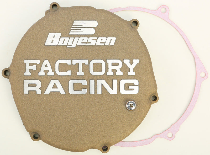 Boyesen Factory Racing Clutch Cover Magnesium - CC-12M Kawasaki KX 250 1993-2002