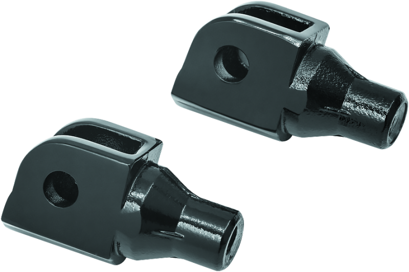 Kuryakyn 8868 Front Tapered Peg Adapter Gloss Black - Photo - Primary