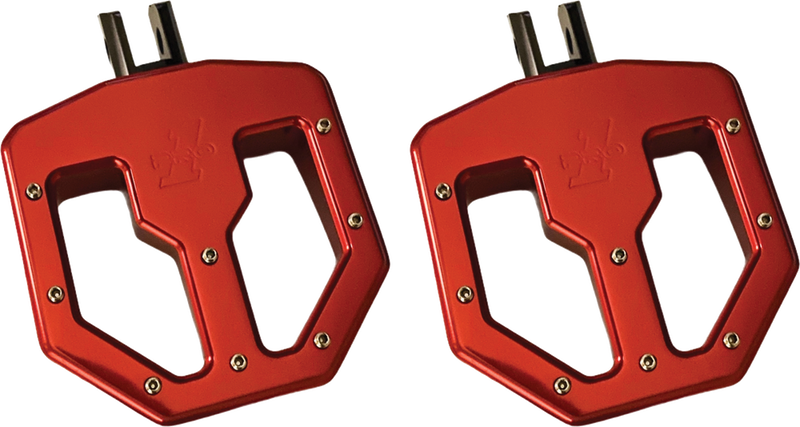 Pro One M8 BMX V2 Mini Board RED Anodize - 500762R For Harley Softail 2018-2020